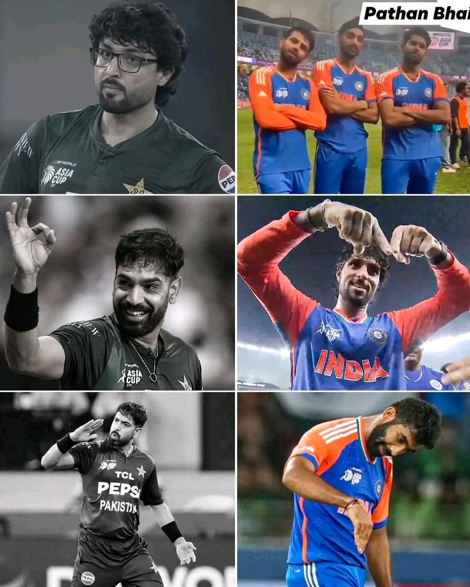 kingranarajput's tweet photo. Indian players ensure payback comes with added interest 🏆💰🔥
#CHAMPIONS #asiacup2025
#INDvPakistan https://t.co/ms2QO7UFkZ