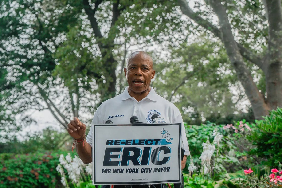 AngelMonagas's tweet photo. #ULTIMAHORA Eric Adams abandona su candidatura a la reelección como alcalde de la ciudad de Nueva York https://t.co/pBuUbCmiyk a través de @cqc44 @enterateflorida https://t.co/TcaGSDW5ZC