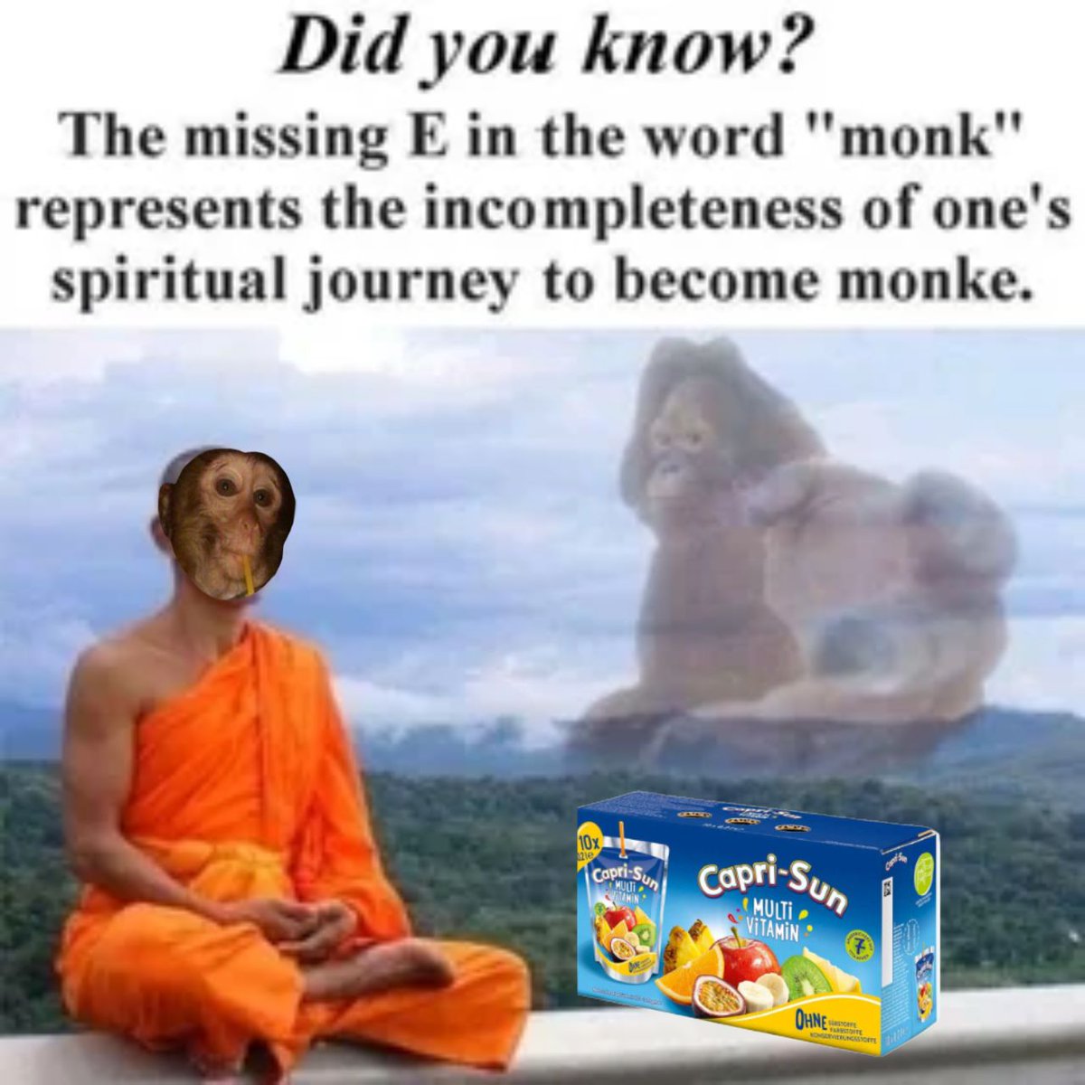 Fr3d_Durst's tweet photo. @capricoinsol @Cobratate all you really need is a lifetime supply of capri sun to find true happiness https://t.co/qgoUKdA0P8