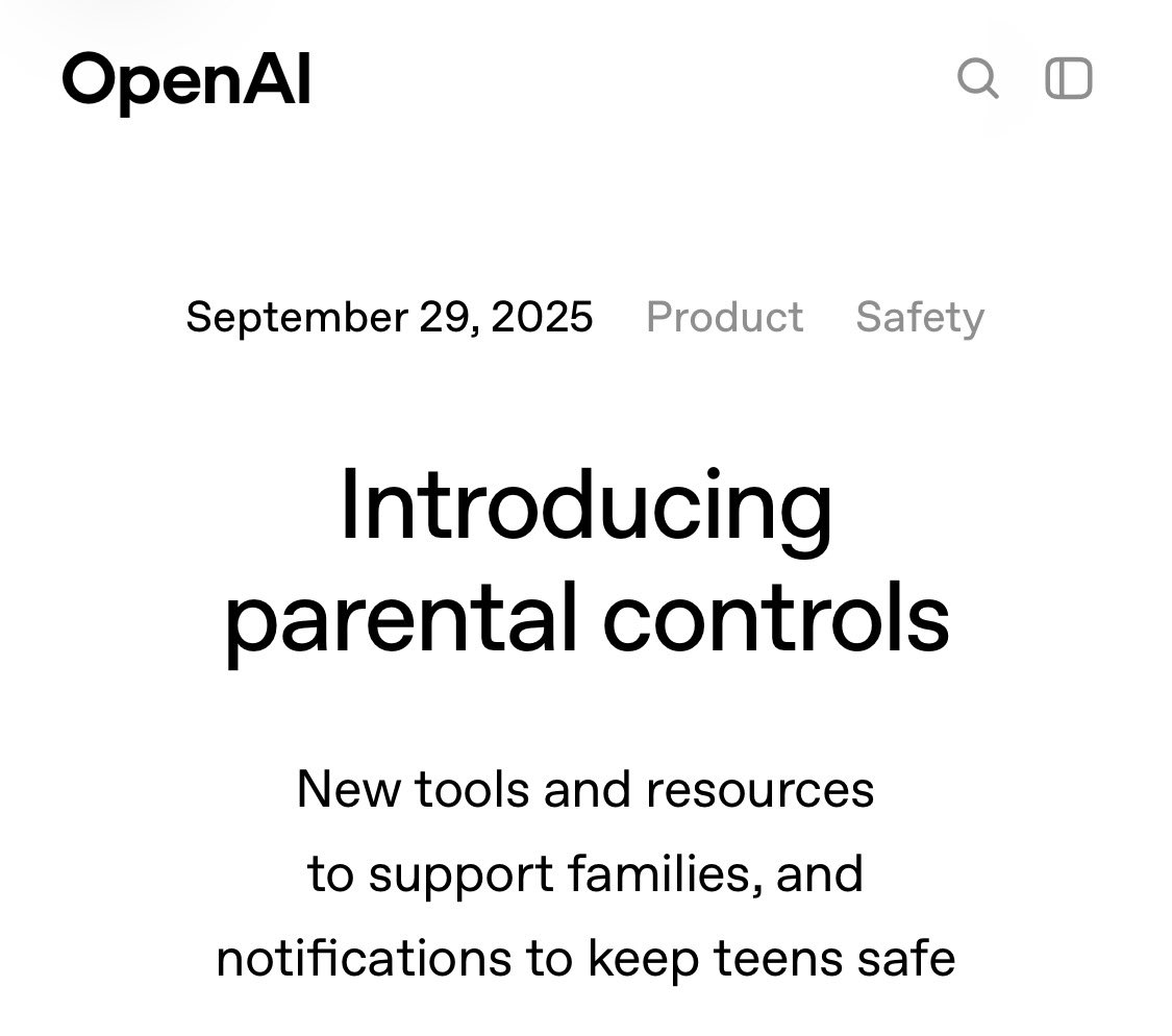 Finally!! AI for parents.