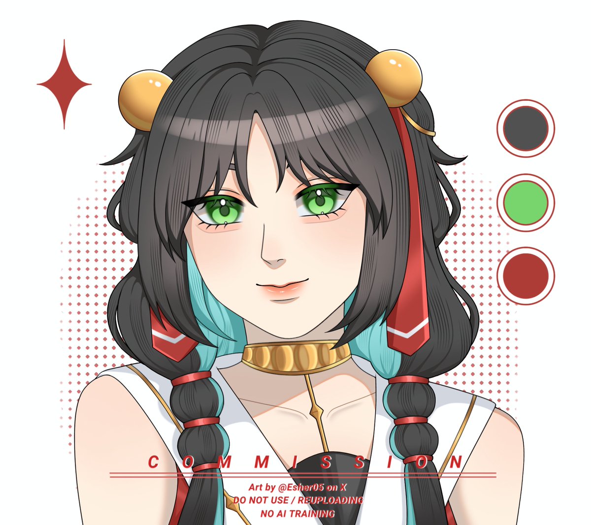 Commission result for @/nyandigiart✨
Kak nyan's gorgeous OC, Yuristia ❤️

Thank you for commissioning me^^
DM me to order commission ><

#commissionart #artidn