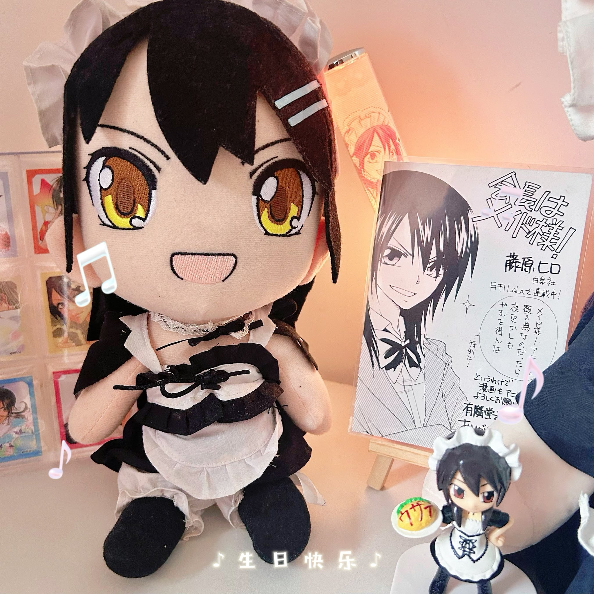 会長はメイド様　缶バッジ　LaLa40周年記念原画展　藤原ヒロ 会長はメイド様 缶バッジ LaLa40周年記念原画展 藤原ヒロ 会長は