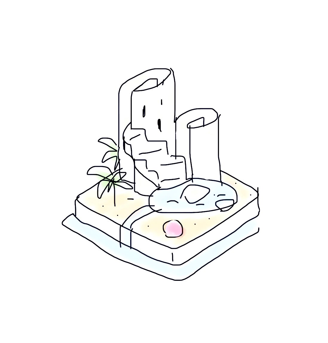 「memo」|宮目果林のイラスト