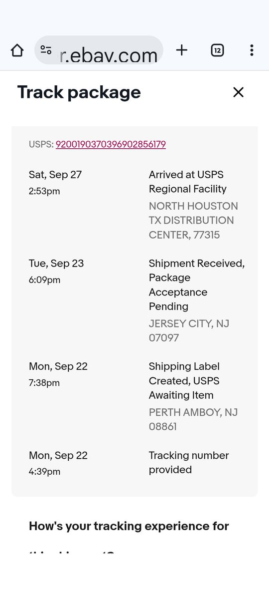 lumsaddletree's tweet photo. @USPSHelp I ordered a package from NJ to NC a week ago. Can you tell me WHY my package is in Texas? I drove semi truck for 22 years. Even from NJ back to NC and NEVER went through Texas! I demand to know why my package is in Texas!! https://t.co/XVKGLGyG17
