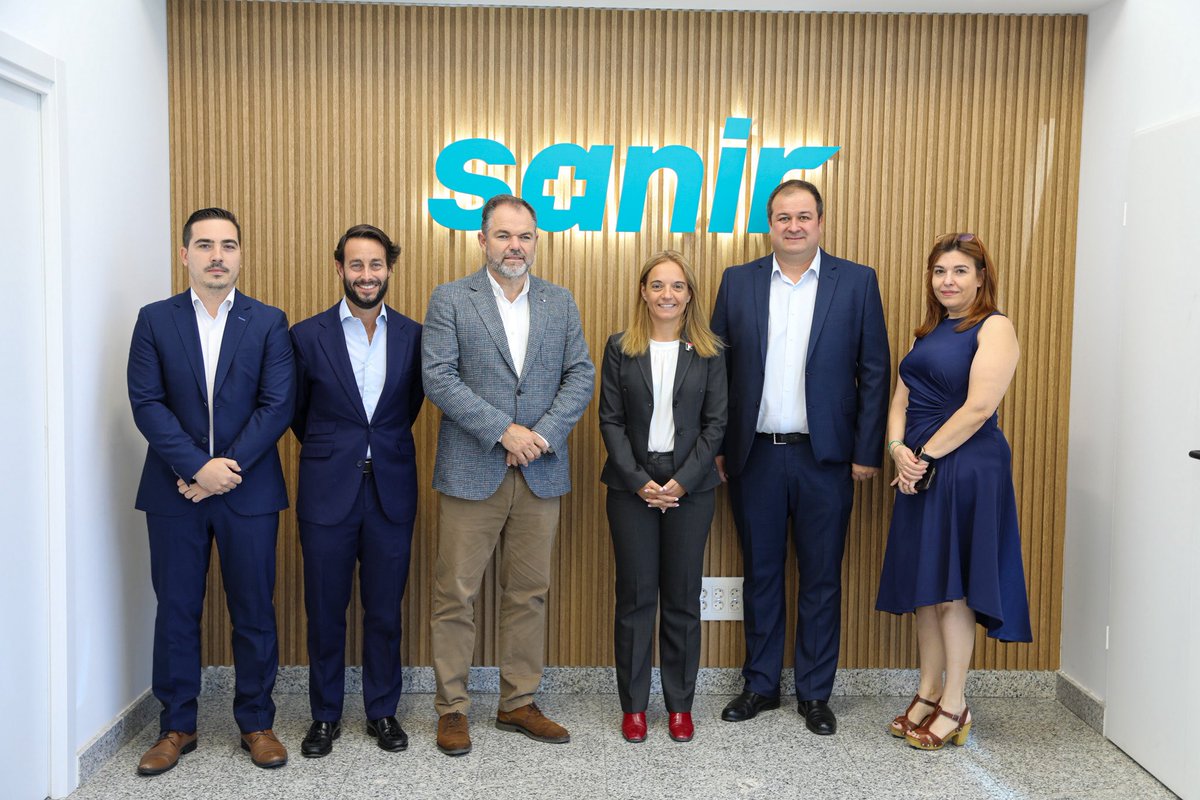 Hoy hemos visitado Sanir en Getafe 🚑 Empresa líder en transporte sanitario en España, con tecnología avanzada y profesionales especializados. En Getafe apoyamos a quienes cuidan de las personas y generan empleo local 💙
