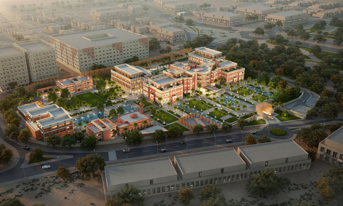 تفاصيل مميزة في #القصر_الأحمر، الذي تطوره مجموعة #بوتيك حيث يستعد للافتتاح العام المقبل كوجهة فندقية فاخرة، يضم 70 غرفة وجناحًا، إلى جانب مطاعم راقية ومرافق للاستجمام، ليظل واحدًا من أبرز المعالم التاريخية في الرياض