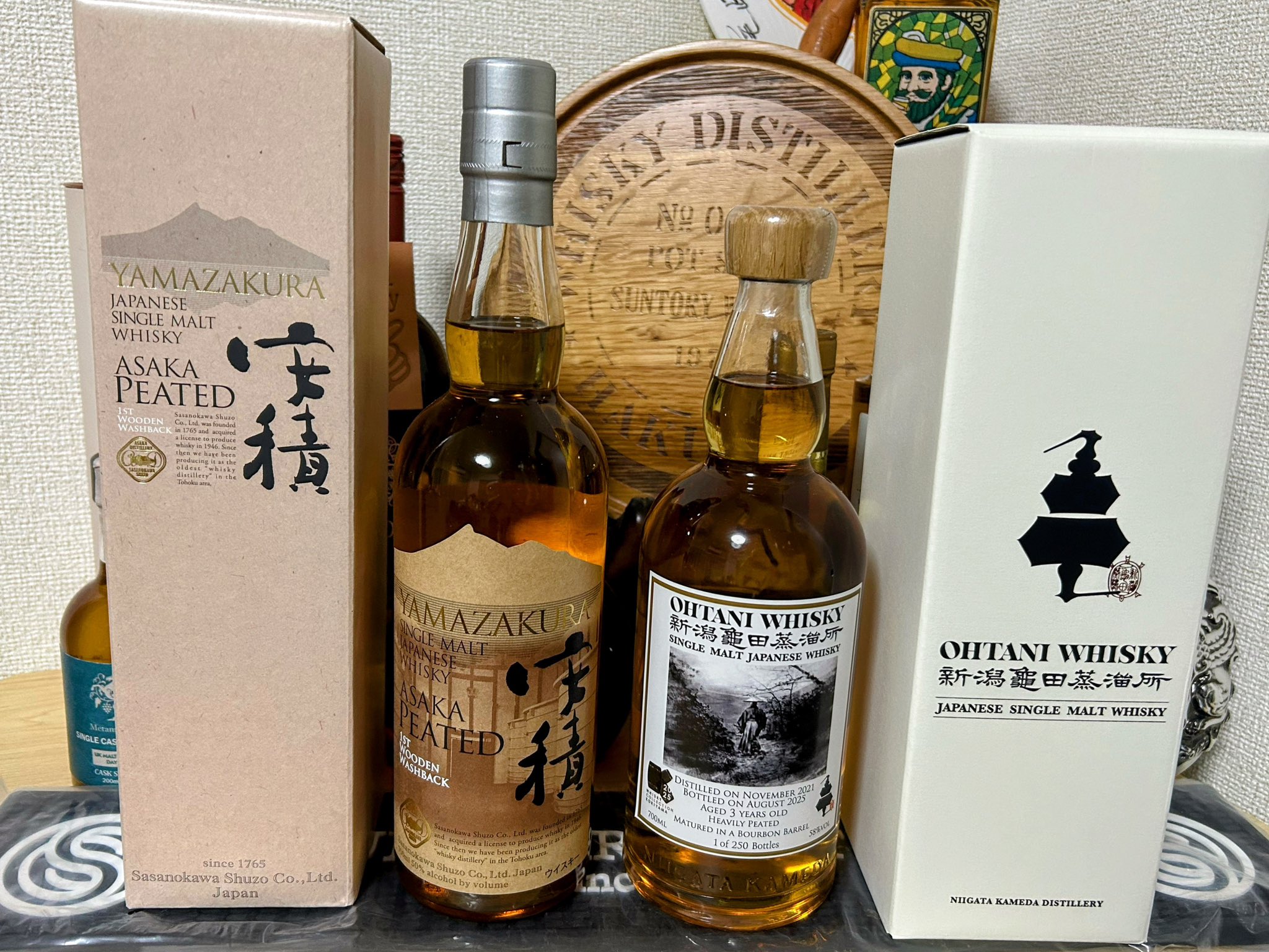 亀田蒸溜所　ウイスキー 3本セット 新潟亀田蒸溜所 (@kamedawhisky) / X