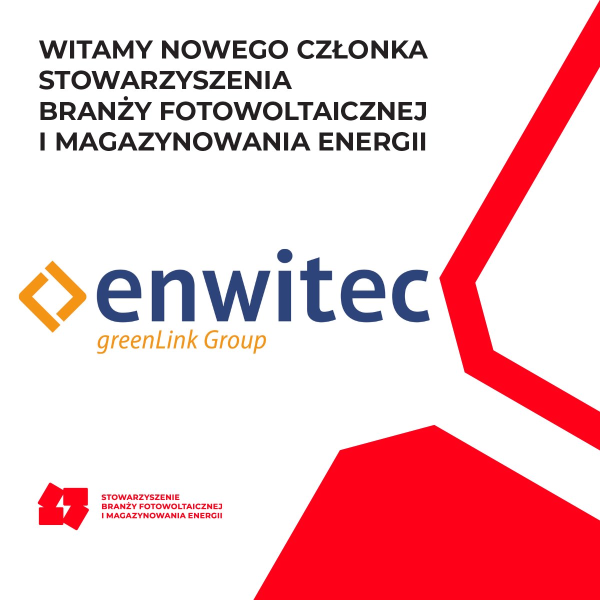 Z przyjemnością ogłaszamy, że firma Enwitec electronic GmbH dołączyła do grona Członków Wspierających SBFIME

🤝 Razem tworzymy lepszą przyszłość dla naszego środowiska 🌍
polskapv.pl/enwitec-dolacz…

#SBFIME #PV #OZE