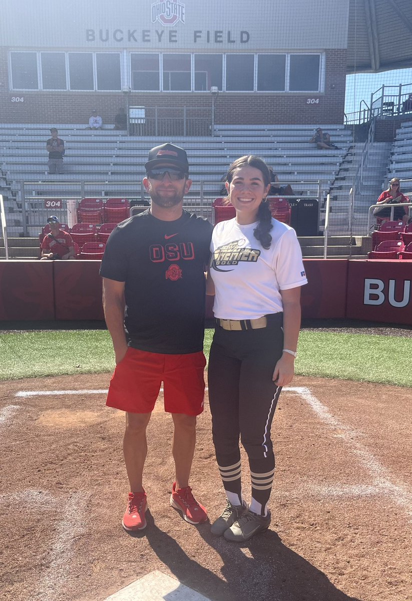 Gianna Dasenbrook 2028, #15 (@g_dasenbrook) on Twitter photo It was a great weekend at THE Ohio State! Spent time on campus with my siblings and then attended <a href="/OhioStateSB/">Ohio State Softball</a> camp Sunday! Thank you <a href="/Coach2K_OSU/">Kirin Kumar</a>, <a href="/Coach_mcGuem/">Matthew Guemmer</a>, your players and staff for the well organized camp! I loved the instruction, outfield drills, and feedback! OH-IO! It was a great weekend at THE Ohio State! Spent time on campus with my siblings and then attended <a href="/OhioStateSB/">Ohio State Softball</a> camp Sunday! Thank you <a href="/Coach2K_OSU/">Kirin Kumar</a>, <a href="/Coach_mcGuem/">Matthew Guemmer</a>, your players and staff for the well organized camp! I loved the instruction, outfield drills, and feedback! OH-IO!
