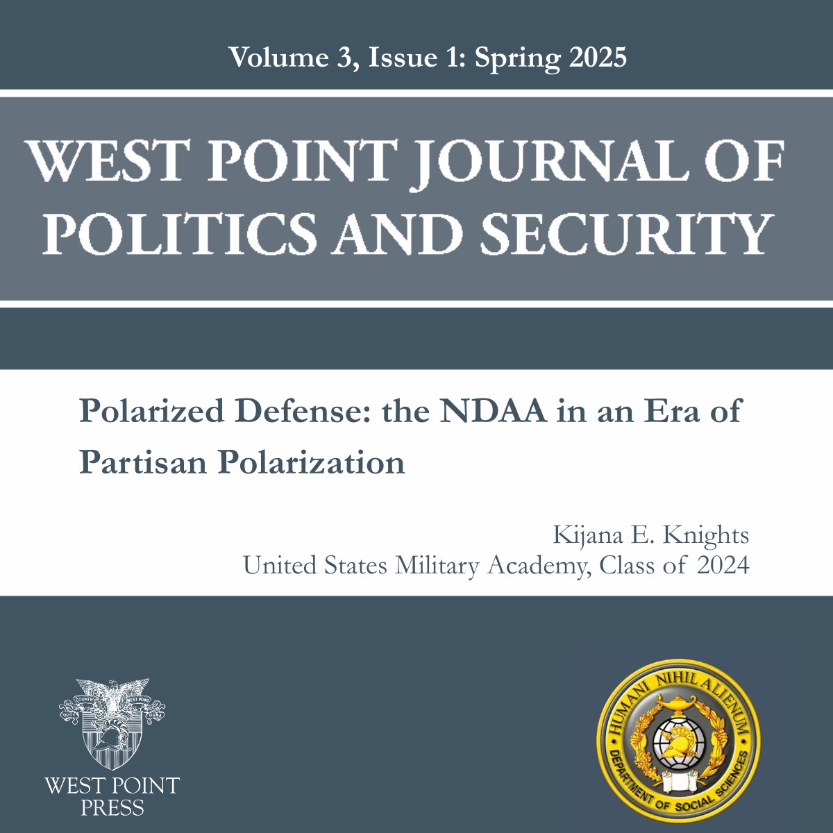 Explore this article and other standout undergraduate research in the latest West Point Journal of Politics and Security.
press.westpoint.edu/journal/west-p…