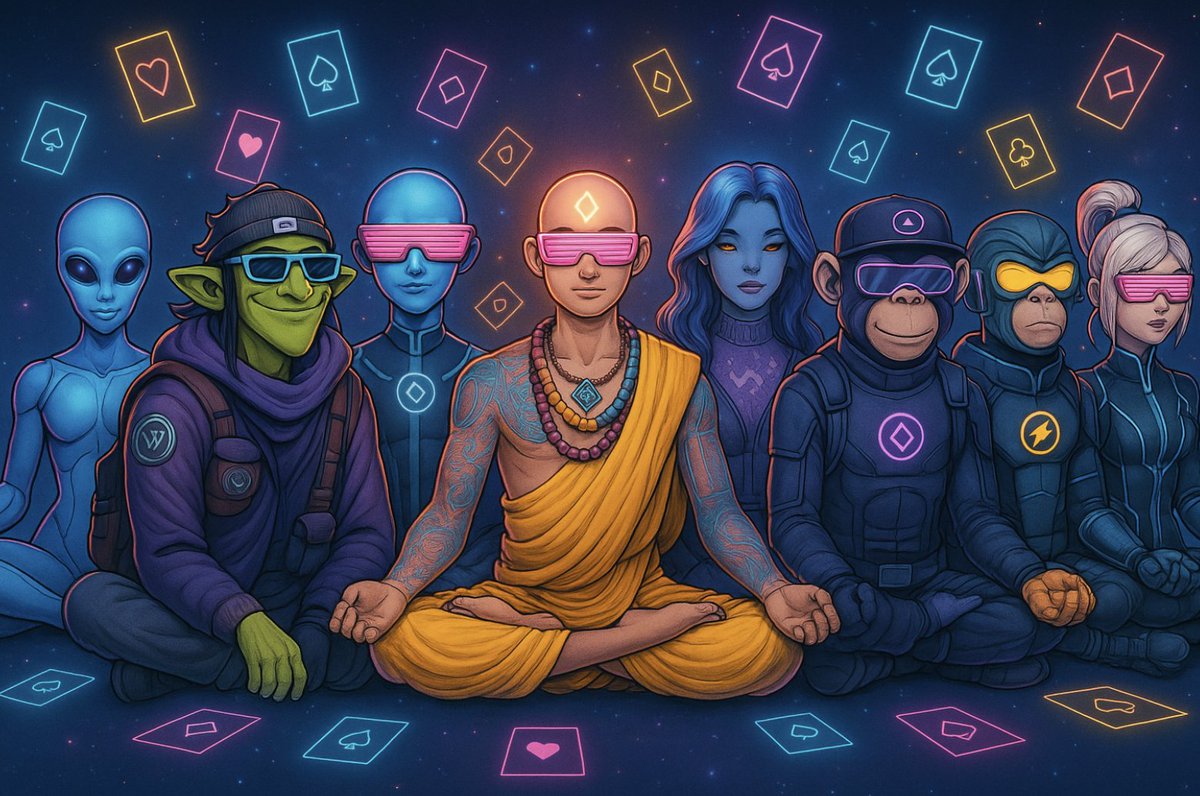 🎴What message you’d like to share with the whole Web3 community? (comment) 

Even though the fine-tuning of the AI agent and the NFT collection migration have taken longer than expected and are still in progress (slow but steady)... here’s what I realized:

The next deck will