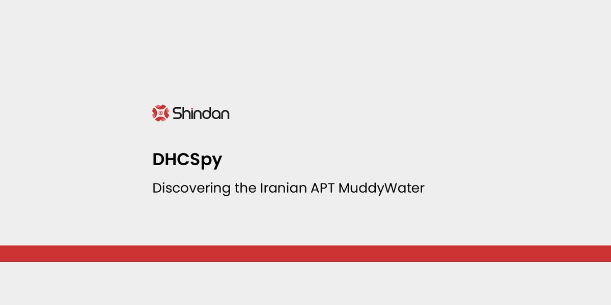 Shindan (@shindan_io) on Twitter photo 🚨 New blog post – DHCSpy: Discovering the Iranian APT MuddyWater
In this article, <a href="/R3dy_malz/">R3dy</a> , research apprentice at Shindan, breaks down the newly Android spyware DHCSpy, operated by the Iranian APT group MuddyWater, including:
- How the malware disguises itself as a VPN app 🚨 New blog post – DHCSpy: Discovering the Iranian APT MuddyWater
In this article, <a href="/R3dy_malz/">R3dy</a> , research apprentice at Shindan, breaks down the newly Android spyware DHCSpy, operated by the Iranian APT group MuddyWater, including:
- How the malware disguises itself as a VPN app