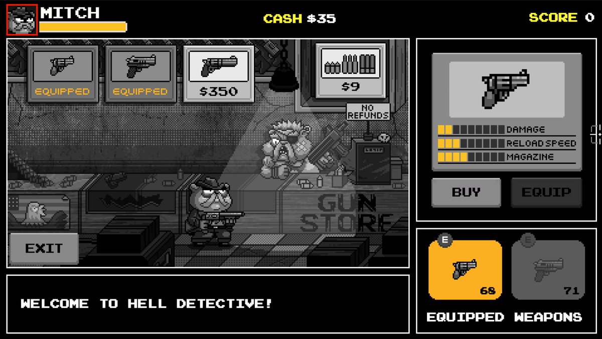 RiseOfGorecats's tweet image. BETA DEMO JUST DROPPED!
The Gorecats are back with claws out! After a killer alpha run, our new beta build is live on Itch featuring:
-A savage new Gangster Cat enemy
-Gunstore unlocked w Colt 45 &amp;amp; 357 Magnum

PLAY HERE gorecats.itch.io/rise-of-the-go…

#IndieGame #ItchIO #PlayableDemo