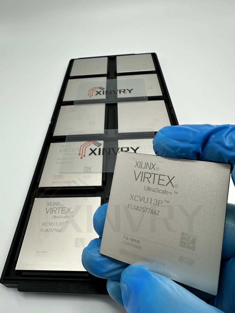 xinvry's tweet photo. XCVU13P-2FLGA2577I #Xilinx #FPGA #VirtexUltraScale+ #Virtex #AMD #XCVU13P #VU13P #fpgas https://t.co/HDZWkTxP9f