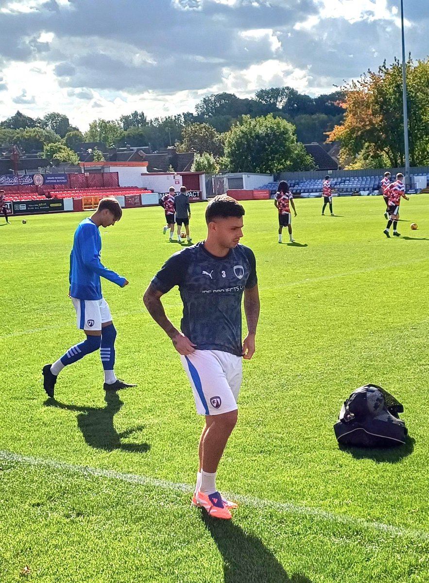 SpireiteGazette's tweet image. James Berry, Dilan Markanday, Lee Bonis, Janoi Donacien, Adam Lewis, Connor Cook and Ryan Boot all getting a run out for the reserves today #Spireites
