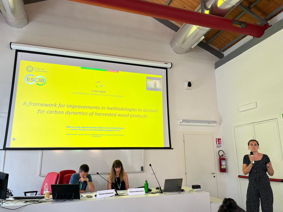 ESCIB Project (@escib) on Twitter photo Great to see our #ESCIB project represented at the #LCM2025 conference in Palermo! 🗣️
Kudos to our partners Marle de Jong (Utrecht University) & Muhammad Zeeshan Khan (TUM) for their excellent oral presentations.
#LifeCycleManagement #Sustainability #Research #ESCIB_EU Great to see our #ESCIB project represented at the #LCM2025 conference in Palermo! 🗣️
Kudos to our partners Marle de Jong (Utrecht University) & Muhammad Zeeshan Khan (TUM) for their excellent oral presentations.
#LifeCycleManagement #Sustainability #Research #ESCIB_EU