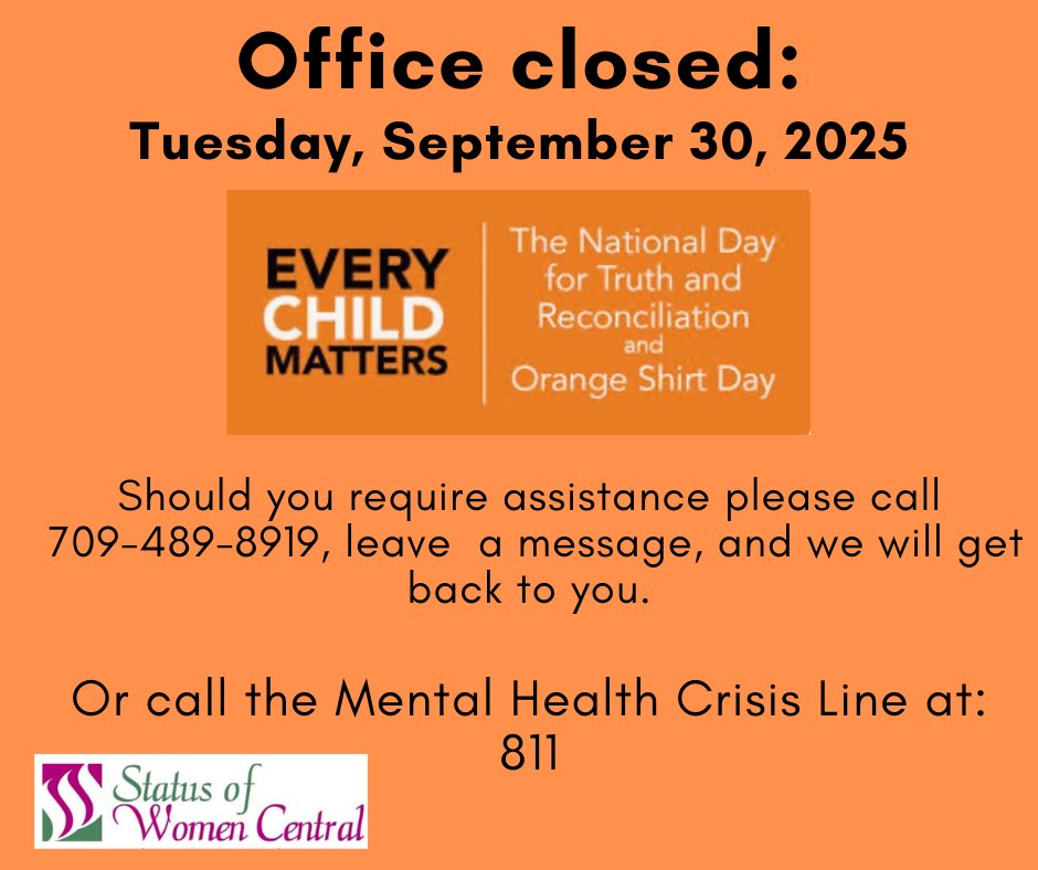 Status of Women Central NL (@womenscentregfw) on Twitter photo 