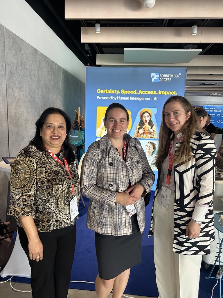 BorderlessXs's tweet photo. Gear up for oodles of insights at @ESOMAR.
Visit Booth #70 for insights served with a scoop & chat with Ruchika Gupta & Camilla Hasler. Plus, we have an exciting activity planned & some giveaways you won't want to miss.
#Esomar #EsomarCongress25 #MRX #BorderlessAccess https://t.co/80rsvvN8iE