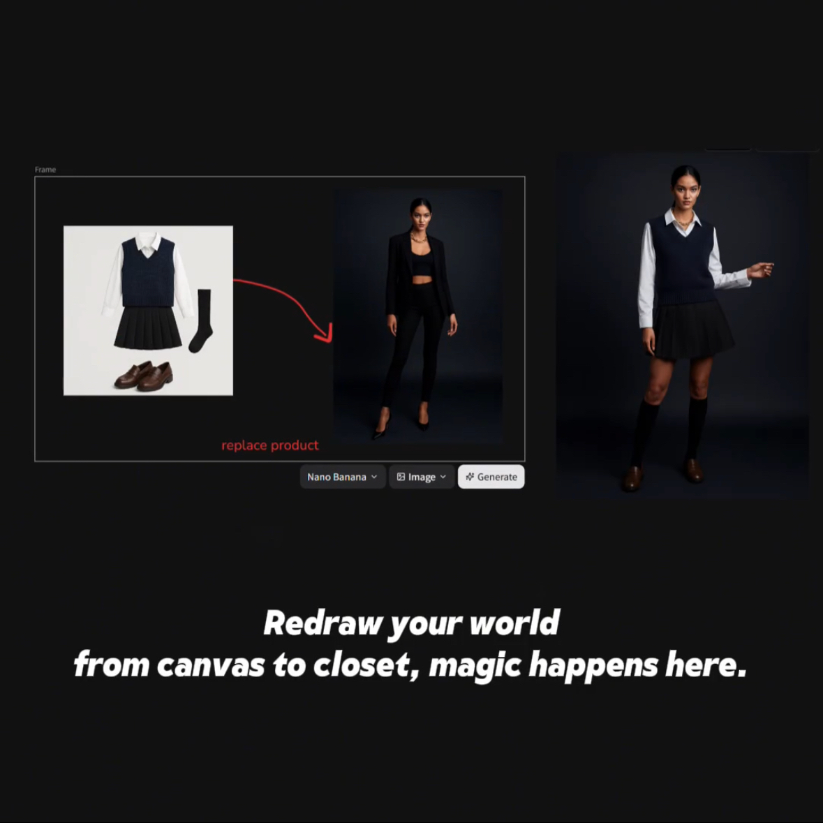 Zopia_AI's tweet photo. 👗 Unlimited fits. Infinite style.
AI swaps your look — couture, street, hyper-real.
All in one click.
🚀 Fashion powered by Jaaz.
#AIstyle #FashionTech #OutfitSwap #CreativeAI #JaazAI https://t.co/fhB1HLMLgn