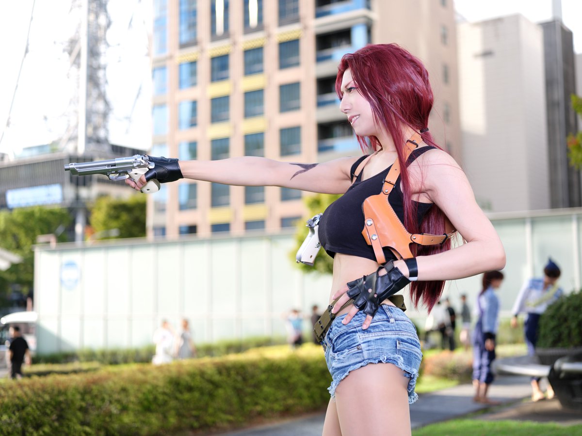 s:レベッカ・リー (BLACK LAGOON）          
photo:ぐるっすーさん（<a href="/gle_Soo/">ぐるっすー＠名古屋カメコ</a>）                   
撮影頂きありがとうございました！！🙌

#コスプレ