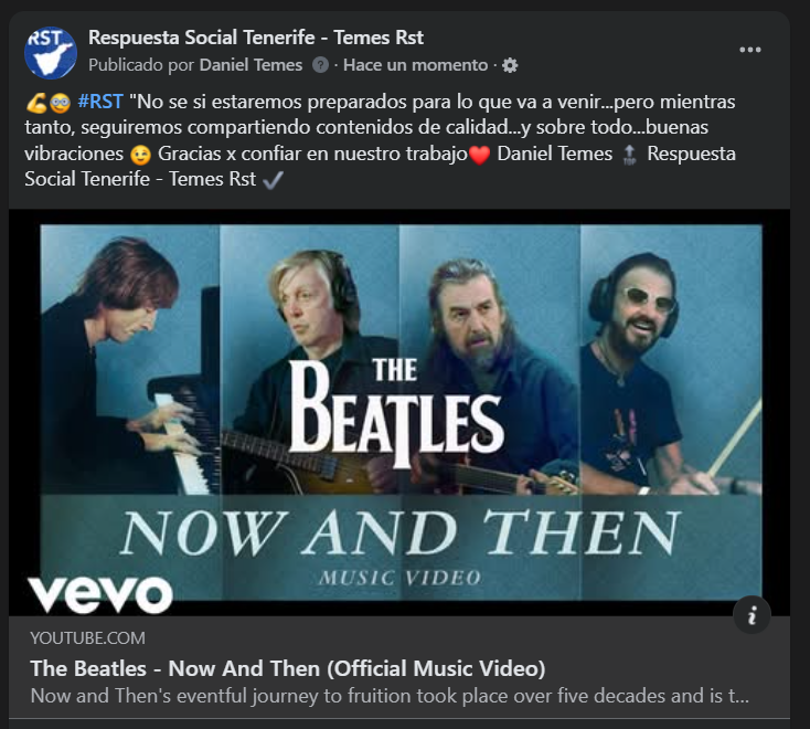 💪🤓 #RST "No se si estaremos preparados para lo que va a venir...pero mientras tanto, seguiremos compartiendo contenidos de calidad...y sobre todo...buenas vibraciones 😉 Gracias x confiar en nuestro trabajo❤️ Daniel Temes 🔝 youtu.be/Opxhh9Oh3rg
