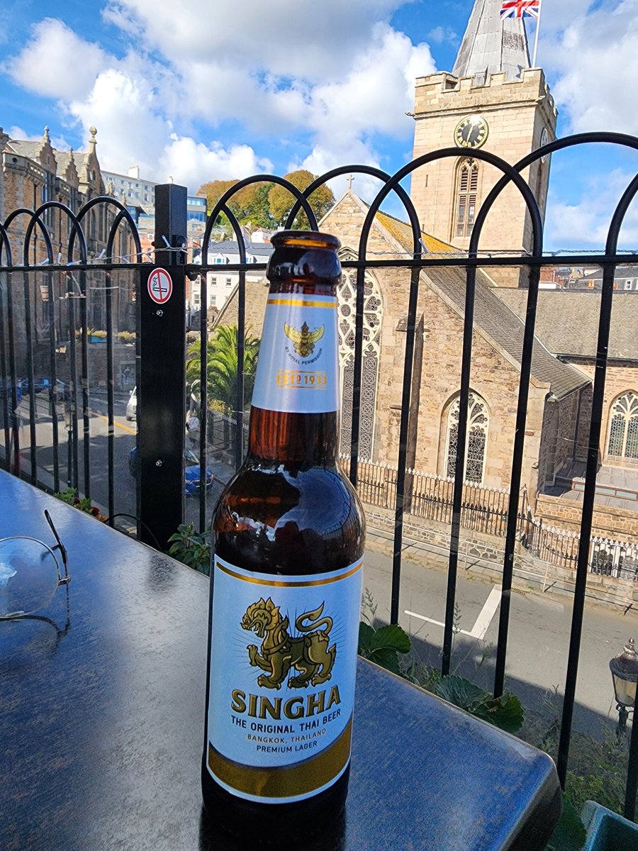 Lovely day for lunch outside