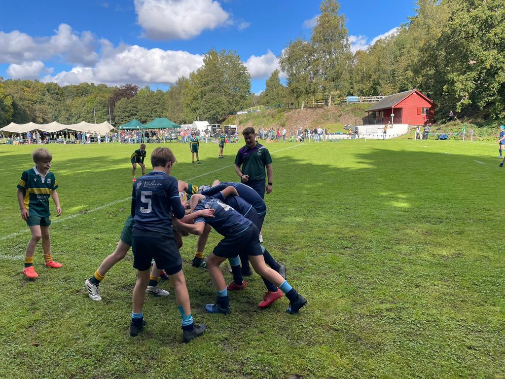 BelhavenSport's tweet photo. Our U13 boys are at the annual Ardvreck 7s π tournament today. After a defeat to the hosts, they came back well to record a win against Gordonstoun πͺ This is always an exciting event for players & spectatorsπ & this year is the first of the 7s festivals.
#BeHardworking https://t.co/P334DJwssQ