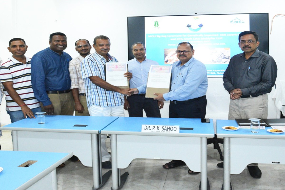 ICAR-Central Institute Of Freshwater Aquaculture tweet media