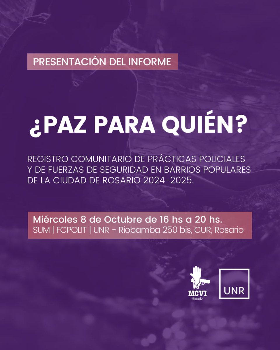 Multisectorial Contra La Violencia Institucional tweet media