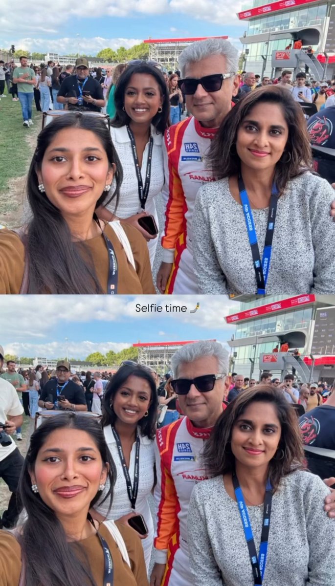ajithFC's tweet image. Some adorable pics of Ajith sir with his family and team mates. 

Pic: Anu | #AK #Ajith #Ajithkumar | #AjithKumarRacing | #24HSeries | #AKRacing |