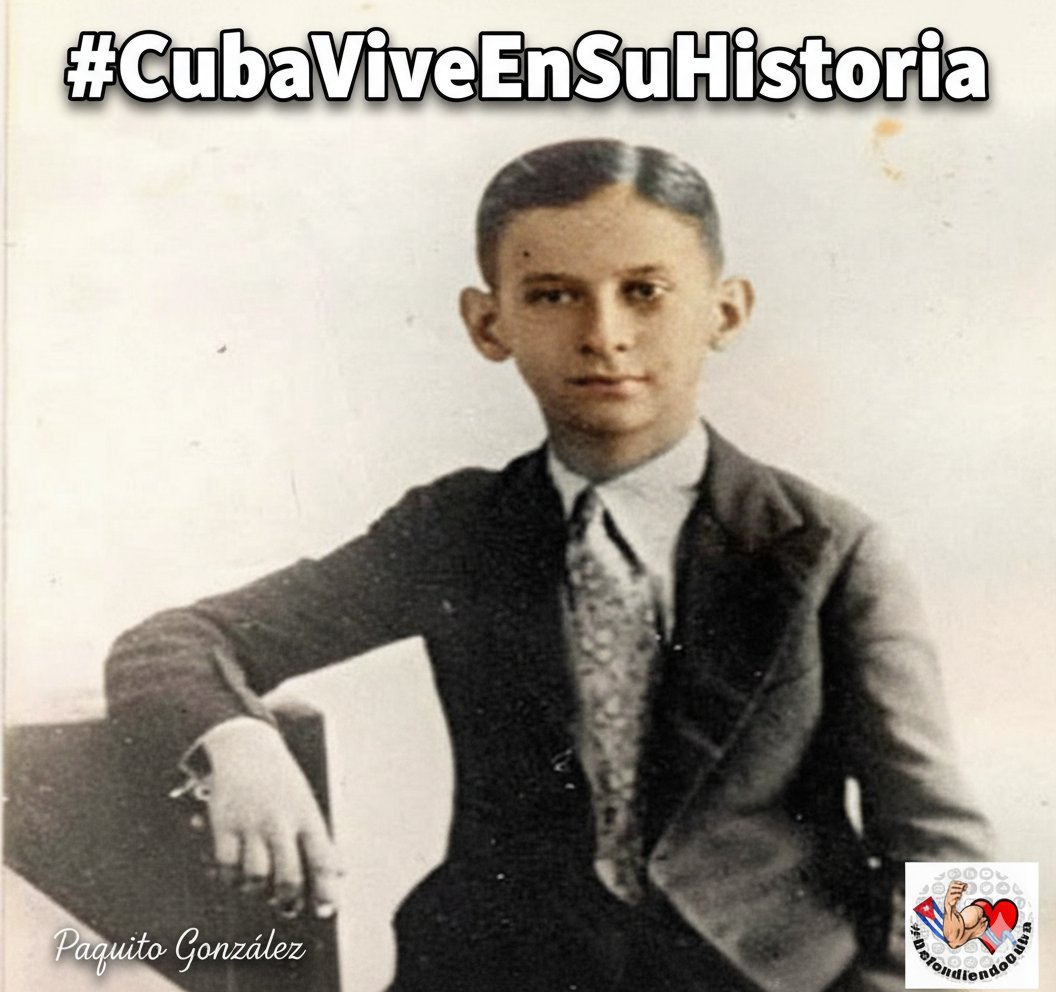 <a href="/DrRobertoMOjeda/">Dr. Roberto Morales Ojeda</a> <a href="/DiazCanelB/">Miguel Díaz-Canel Bermúdez</a> <a href="/PartidoPCC/">Partido Comunista de Cuba</a> <a href="/PresidenciaCuba/">Presidencia Cuba 🇨🇺</a> <a href="/IzquierdaUnida/">Izquierda Unida🔻🇵🇸</a> <a href="/DeZurdaTeam_/">DeZurdaTeam 📳</a> <a href="/MeyvisEstevezE/">Meyvis Estevez Echevarría</a> <a href="/OPJMCuba/">OPJM Cuba</a> <a href="/cubacooperaven/">Brigada Médica Cubana en Venezuela</a> <a href="/unidad_central/">Unidad Central de Cooperación Médica</a> <a href="/cubadebatecu/">Cubadebate</a> En el aniversario de su asesinato evocamos al pionero mártir Paquito González. Honramos su ejemplo y reafirmamos nuestro compromiso de educar a niños y adolescentes con decisión y valor. ✨ #CubaViveEnSuHistoria