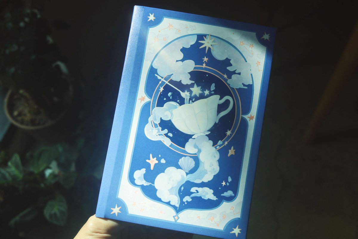 medium_barnacle's tweet image. 2026 다이어리 ✶별빛 파도 한 스푼✶🌊

메인 표지 디자인🫖✨