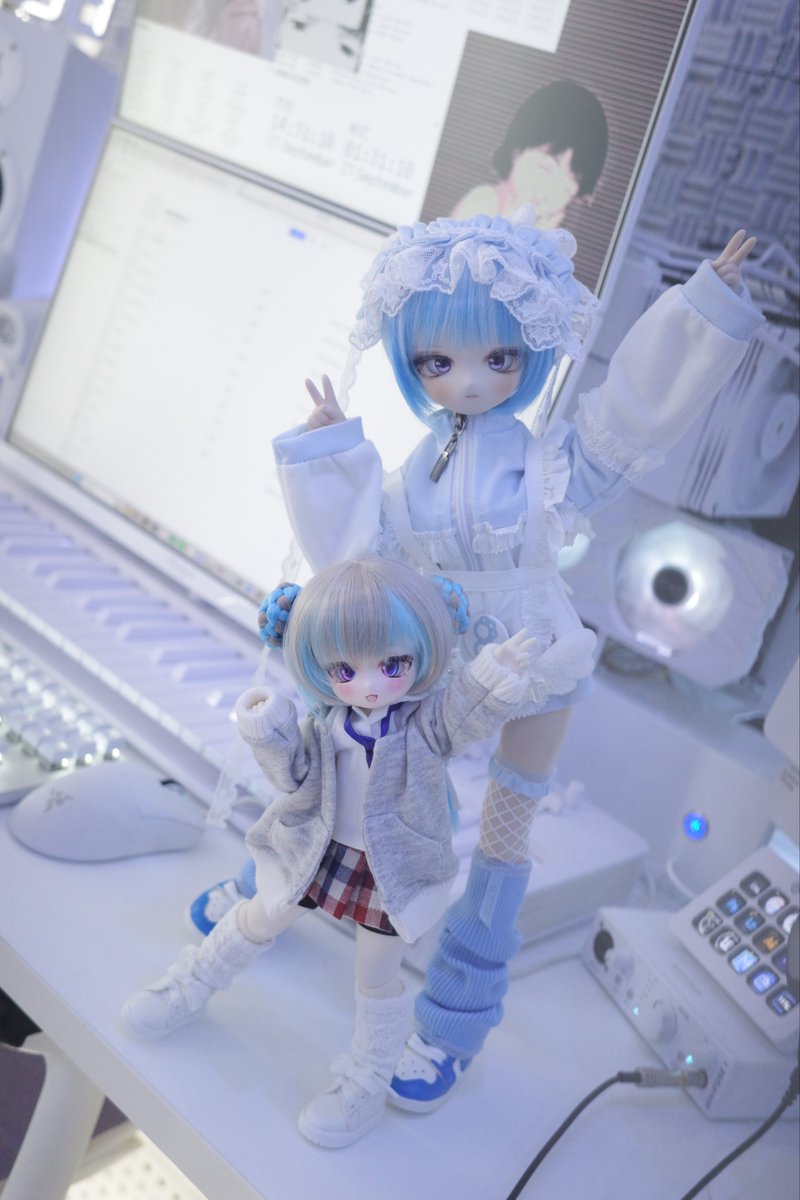 あまりにも尊すぎるPECHIさんちのコンビ✨✌️かわよ