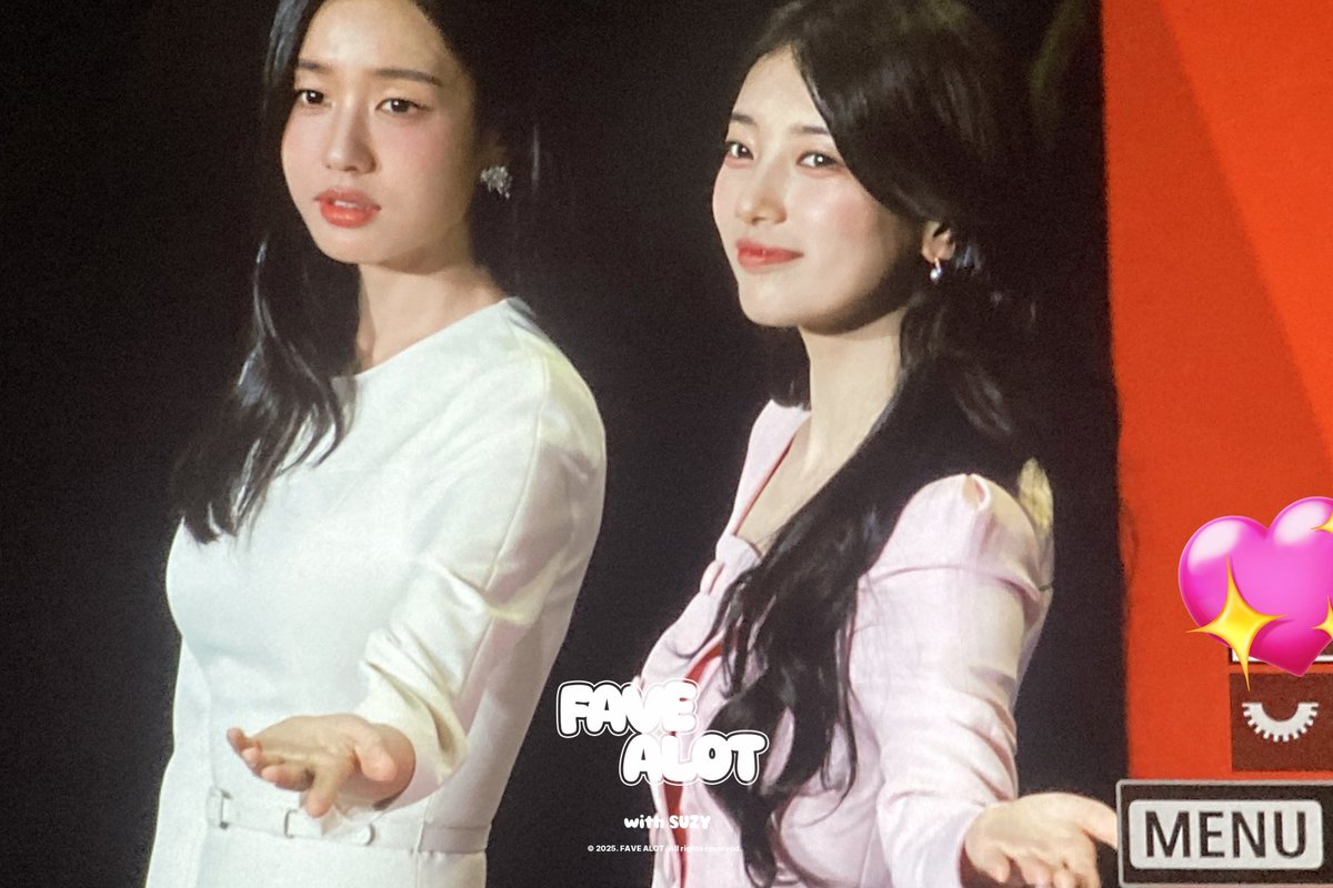 favealot1010's tweet photo. 미주🫶🏻가영

250929 다지니 팬이벤트 #수지 #SUZY https://t.co/vICNu7YyLs