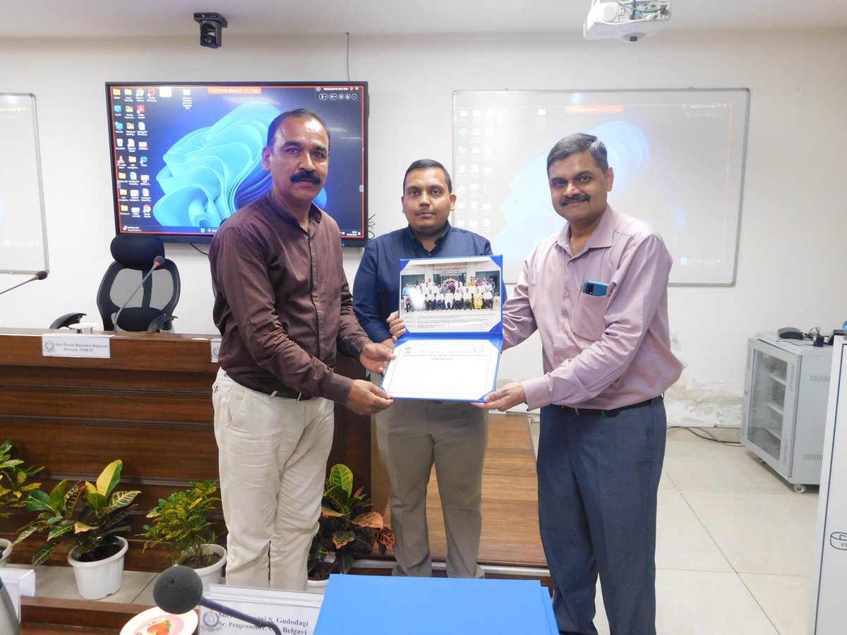 NIDEM_GoI's tweet photo. NIDEM successfully conducted a two-day training programme on Tendering Process and Store Management Rules &amp; Documentation from 25–26 September 2025, for Cantonment Board Accountants and Store In-Charges. https://t.co/LgsIelEvH4