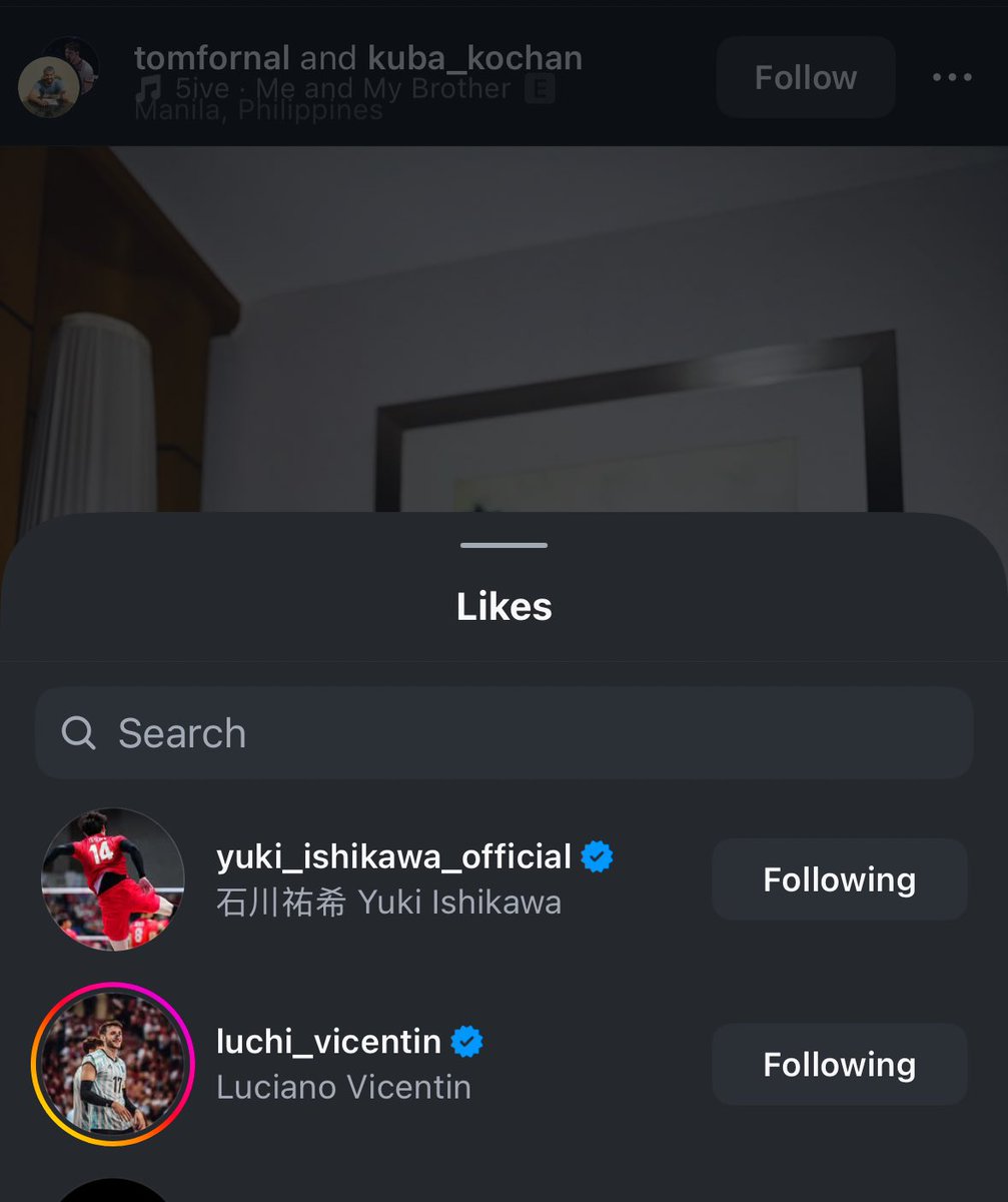 both yuki and luchi liking fornal’s post IM NOT CRYIIINGGG