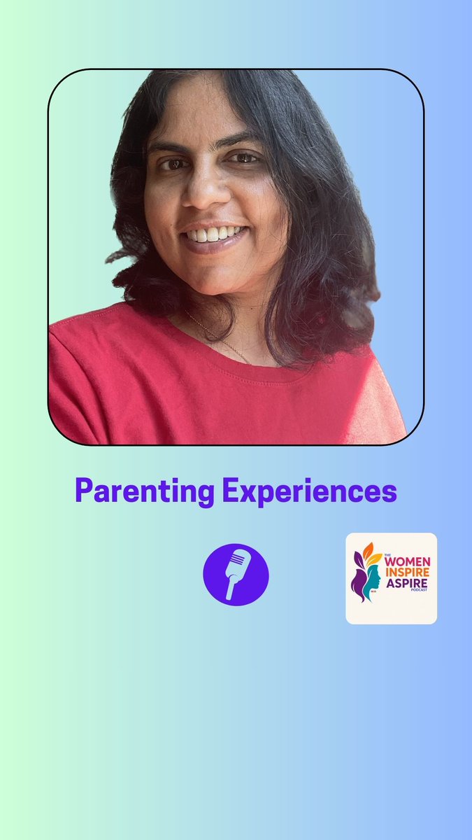 In this episode of shorts in "The Women Inspire Aspire Podcast", Author Lakshmi talks about parenting experiences:
youtube.com/shorts/r7l5lv_…

Full episode here: youtu.be/13P3YB9Ilzk

Please subscribe to this channel for more awesome podcasts!

#womeninspireaspire #women #inspire