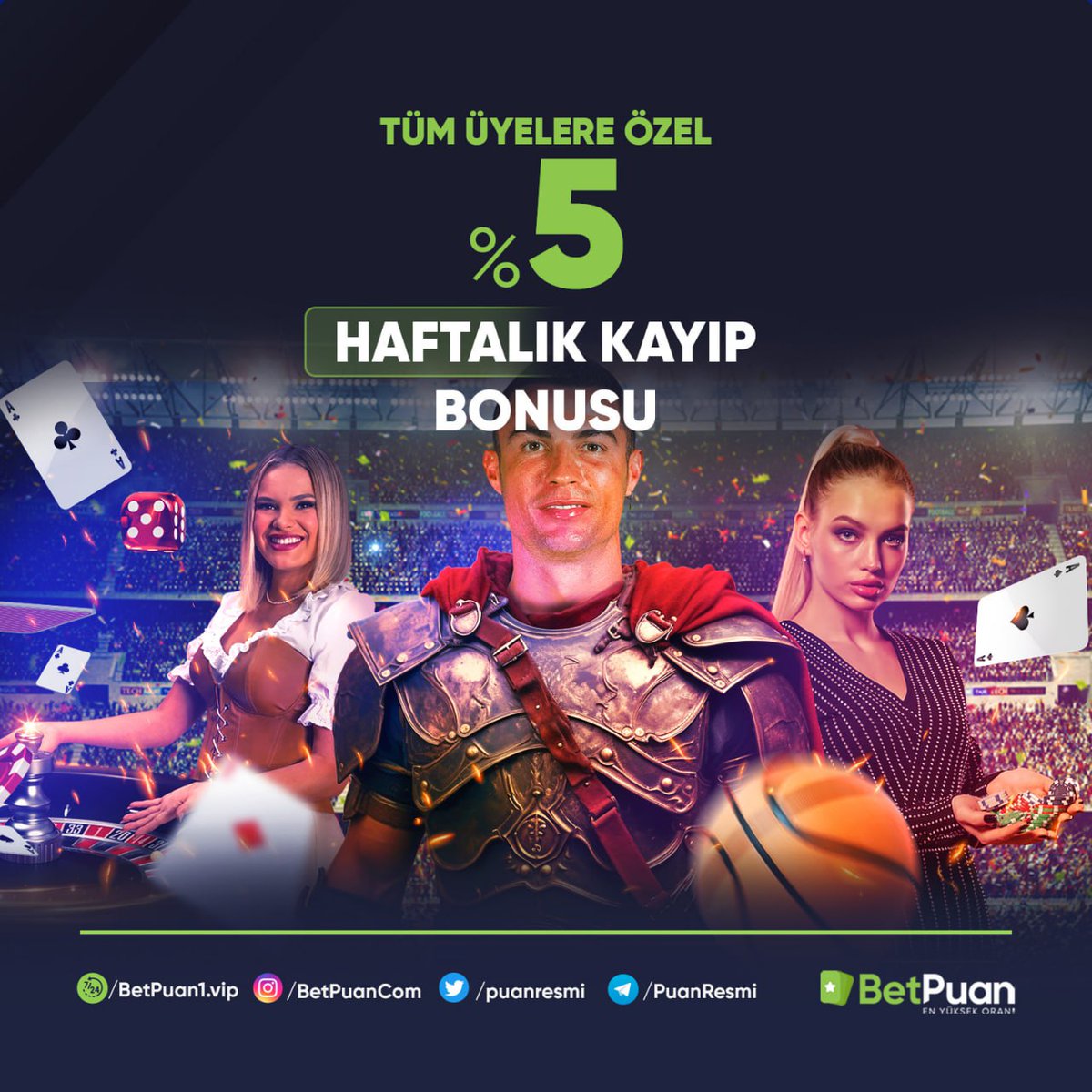 🥇 BETPUAN AİLESİ İLE HER YATIRIMINIZA ÖZEL FIRSATLARIN VE AYRICALIKLARINIZIN FARKINI YAŞAYIN!

⭐️ TÜM ÜYELERİMİZE ÖZEL %5 HAFTALIK KAYIP BONUSU İLE SİZLER DE GÜVENLE KAZANIN!

✅ 7/24 ERİŞİM ; betpuan1.vip

#betpuangiris #betpuanguncel
