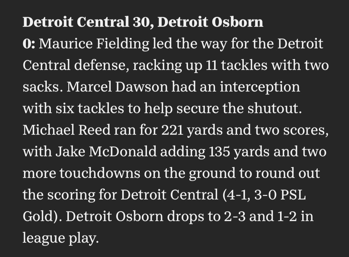 UnRealistic_34's tweet image. 221 rushing 2TD’s🙏🏾#thedetroitnews #MIKEREID #run34 #PSL #detroit #REID