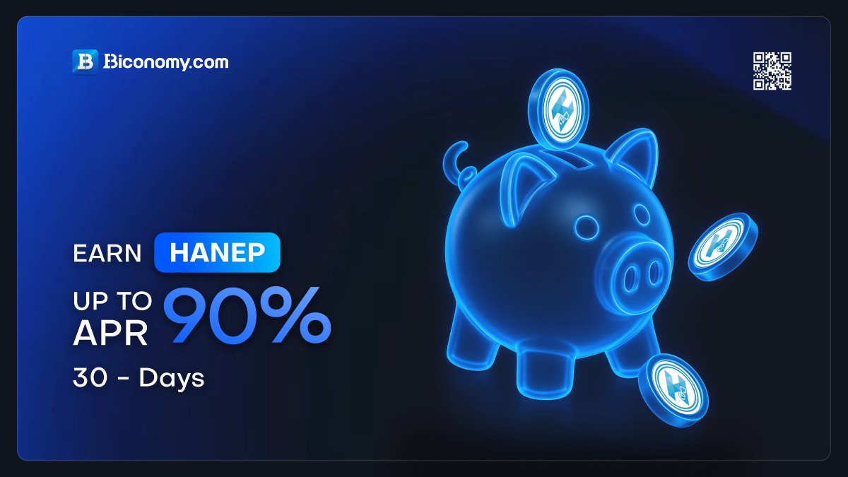 BiconomyCom's tweet photo. π https://t.co/egaqT81Snr Earn - #HANePlatform Locked Products: Enjoy Up to 90% APR in Rewards! π
https://t.co/egaqT81Snr Earn is pleased to announce a Locked Products update on @HANeP_official . Subscribe to #HANEP on https://t.co/egaqT81Snr Earn Locked Products during the Promotion Period to get up to 90% in APR rewards!π
π₯ Limited-time Earn campaign: Deposit $HANEP and enjoy up to 90% high Earnings π₯
https://t.co/f0eDBFmgfB
Full detailsπ https://t.co/f8thoDdAbG
#BiconomyCom #BIT #Crypto #Blockchain #Investing #Stake #Staking #Earning #Cryptocurrency #cryptocurrencies #CryptoStaking