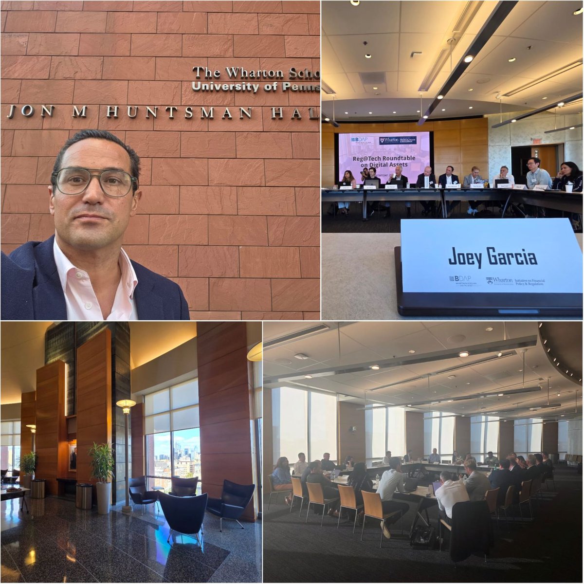 Finished last week in Philadelphia at the fantastic <a href="/Wharton/">The Wharton School</a> Initiative on Financial Policy &amp; Regulation (<a href="/WhartonBDAP/">WhartonBDAP</a>).

A stellar lineup and mix of regulatory and government authorities, industry participants and academics coming together to discuss and work on developing hot