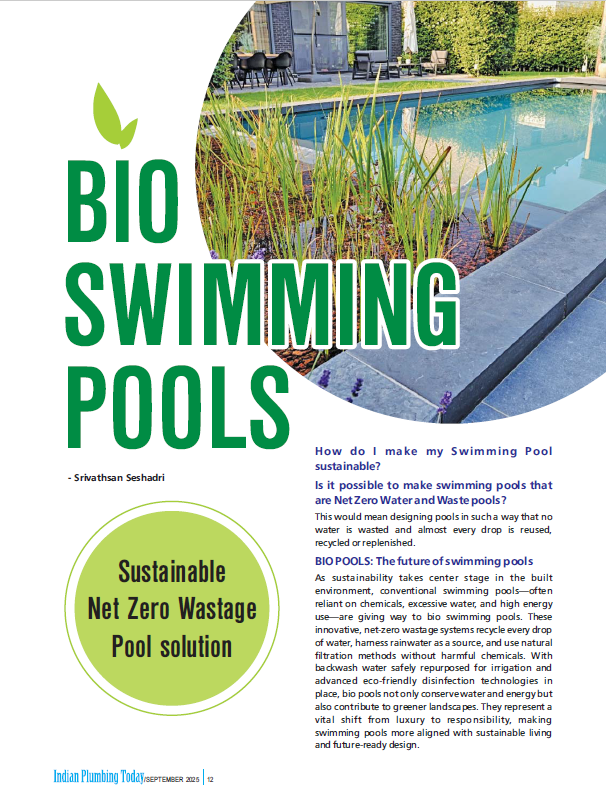 OfficialIPA's tweet image. 🌊New Issue Alert: Indian Plumbing Today – Sept 2025 🌊
Theme: Aesthetics to Efficiency – Swimming Pools, Bath &amp;amp; Spa
🔹 Smart, sustainable pool design
🔹 Bio-pools &amp;amp; eco-tech
🔹 Codes shaping the future
📖 Read: indianplumbing.org/wp-content/upl…
#SwimmingPools #Sustainability #IPT