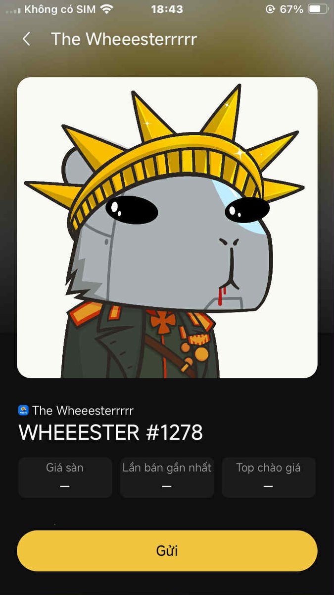 Thร nh Khiรชm (@tkhiem2) on Twitter photo New PFP, who dis?
Minted my hot <a href="/wheeesterDAO/">Wheeester DAO</a> NFT and officially joining the #WheeeWave! This on-chain proof for the Retrodrop SS3 is everything.
Let's ride this wave together, frens! ๐
#Viction #RetrodropSS3 #NFT #wheeesterDAO New PFP, who dis?
Minted my hot <a href="/wheeesterDAO/">Wheeester DAO</a> NFT and officially joining the #WheeeWave! This on-chain proof for the Retrodrop SS3 is everything.
Let's ride this wave together, frens! ๐
#Viction #RetrodropSS3 #NFT #wheeesterDAO