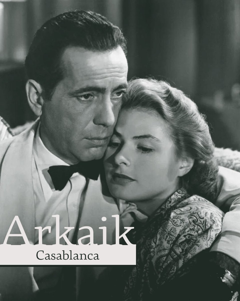 ArkaikSinema's tweet photo. Bahadır Koçak yazdı, Arkaik Sinema'nın Casablanca (1942) film okuması yayında! Yazının tamamına biyografideki linkten ulaşabilirsiniz.
"Paris hep bizim olacak."

#casablanca #michaelcurtiz #arkaiksinema #sinema https://t.co/QSOJlRZRex