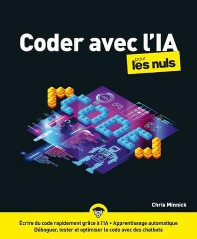 rebec34's tweet image. Découvrez 'Coder avec l'IA pour les Nuls' et apprenez à optimiser vos programmes grâce à l'intelligence artificielle. Plus d'infos ici : wix.to/wTqv75s Idéal pour tous les développeurs ! #IA #Programmation