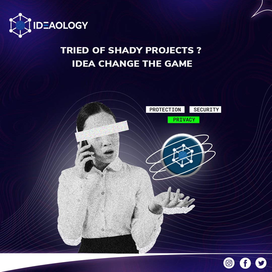 Tired of risky crypto projects❓ Choose @ideaologyio – a 100% trusted,  community-led ecosystem built for you. Forget scams, welcome genuine  innovation. 🚀 Join now! #IDEA #IDEAChain $IDEA