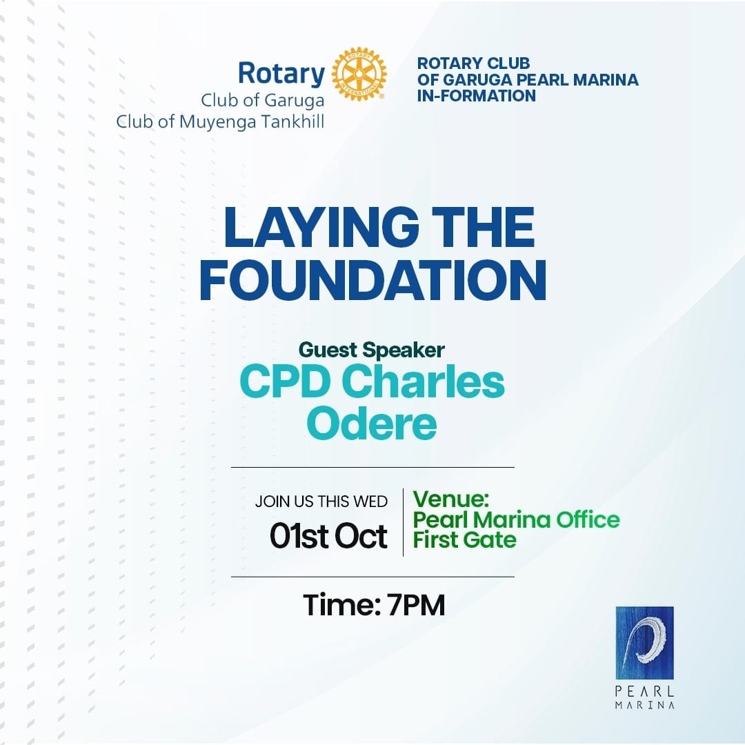 We're thrilled to announce the first ever meeting of the newest kid on the block, RC Garuga Pearl Marina In Formation! Join us for our inaugural meeting on Wednesday, October 1st, at 7pm.Let's come together to celebrate this milestone and build a brighter future for Rotary