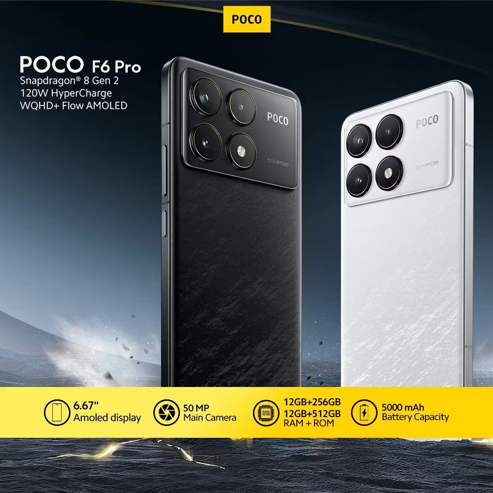 helixsis25's tweet photo. Check out POCO F6 Pro Snapdragon 8 Gen 2 Mobile Platform Powered by Xiaomi HyperOS for ₱22,299 - ₱31,999. Get it on Shopee now! https://t.co/NZmmBxIV2R https://t.co/qXDZtH8SJo
