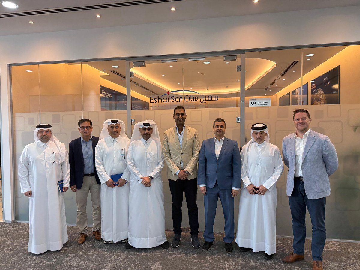 Es’hailSat and Arqiva met today for an impactful discussion centered around ongoing collaboration, visionary strategic goals for the future, and the latest advancements in technological innovation. This partnership is poised to redefine industry standards and drive