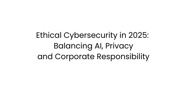 OptimumWeb_com's tweet image. Cybersecurity is no longer about firewalls and strong passwords, it’s about trust, it’s about protecting people.
👉 optimum-web.com/ethical-cybers…

#Cybersecurity #EthicalAI #AI